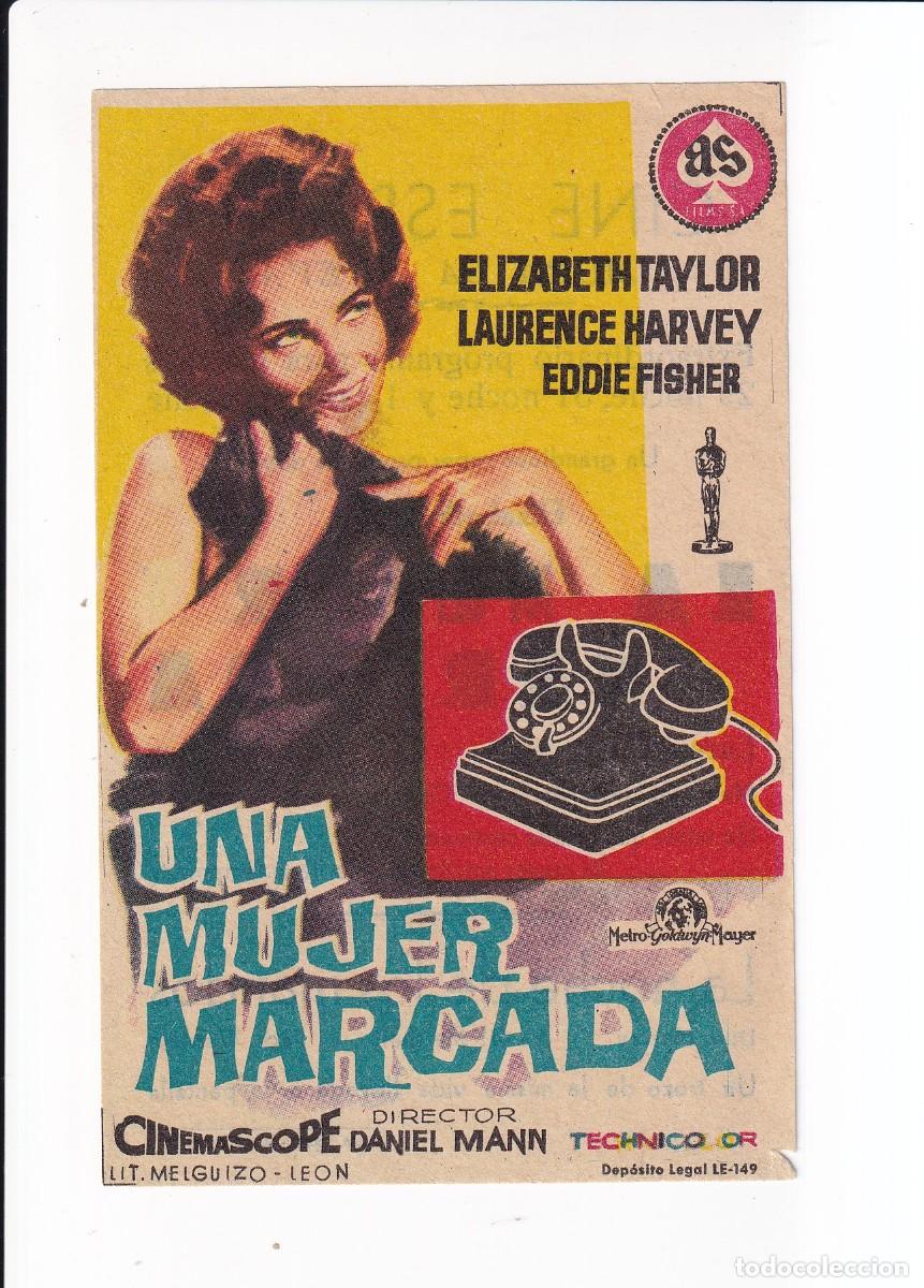 Cine: UNA MUJER MARCADA : ELIZABETH TAYLOR