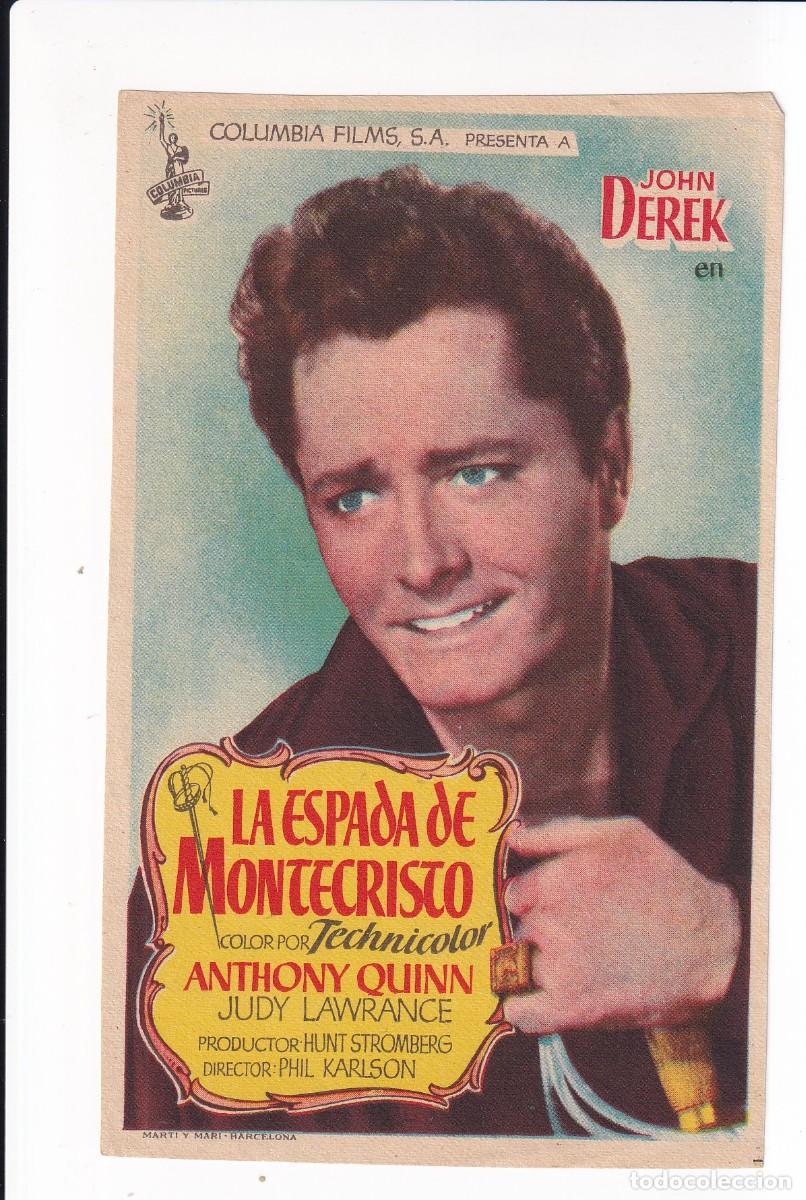 Cine: LA ESPADA DE MONTECRISTO : ANTHONY QUINN - Foto 1