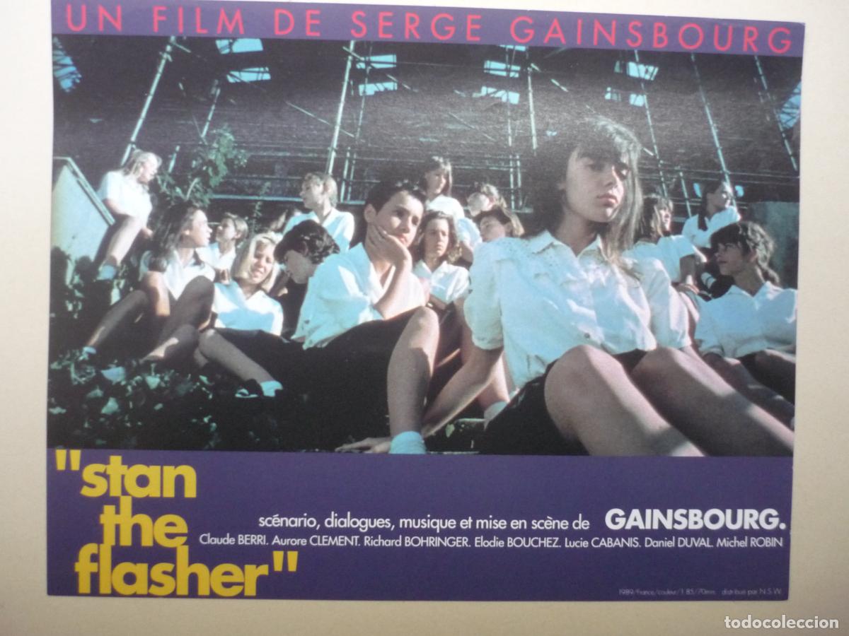 Cine: stan the flasher - folleto mano original japones - serge gainsbourg Elodie Bouchez
