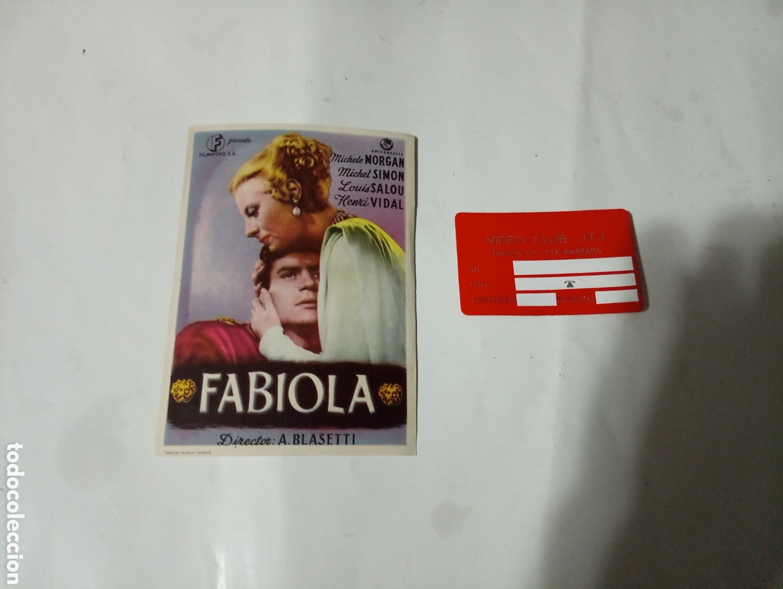 Cine: Folletos de mano Fabiola