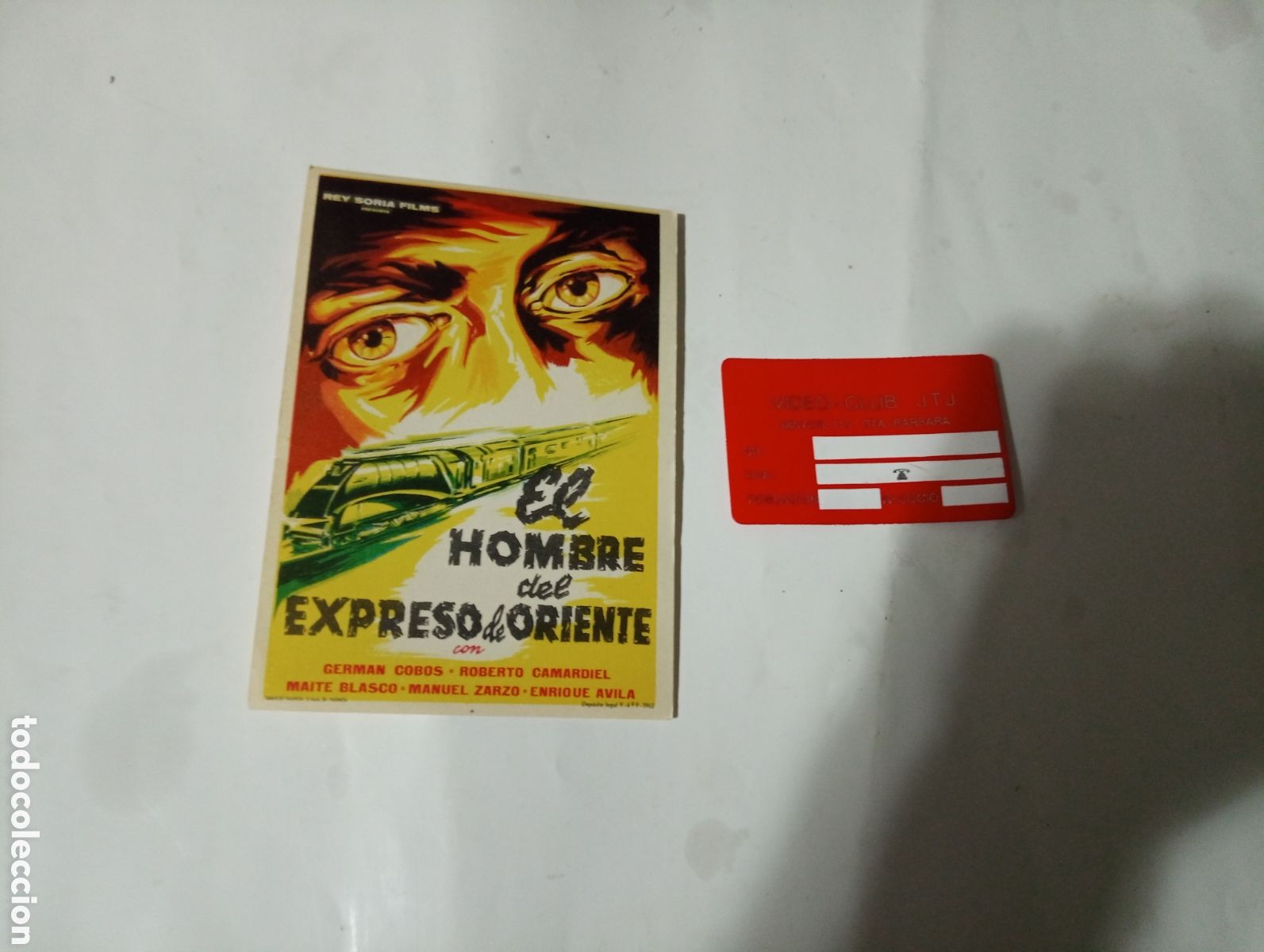 Cine: Folletos el hombre del expreso de oriente