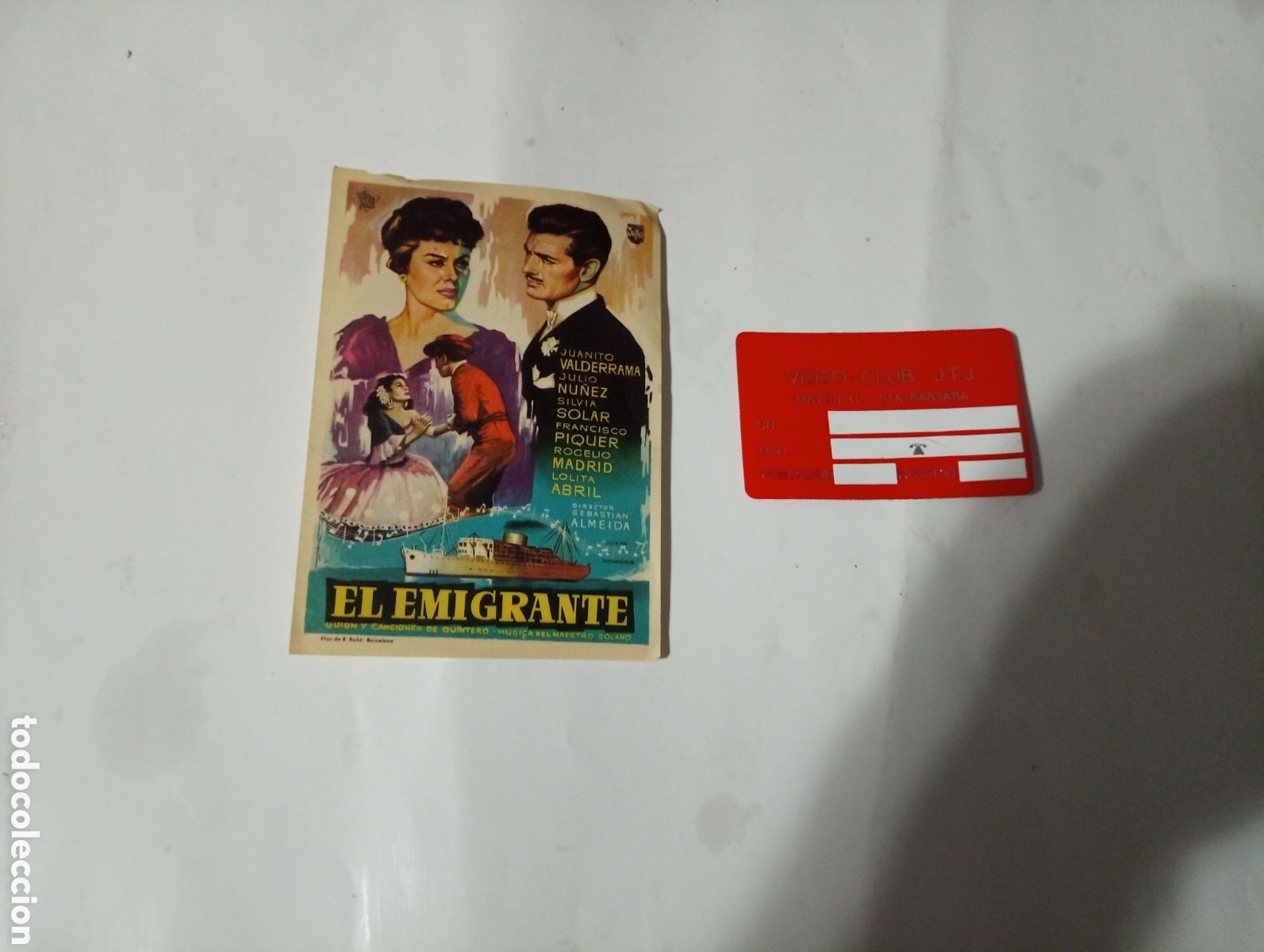 Cine: Folletos el emigrante