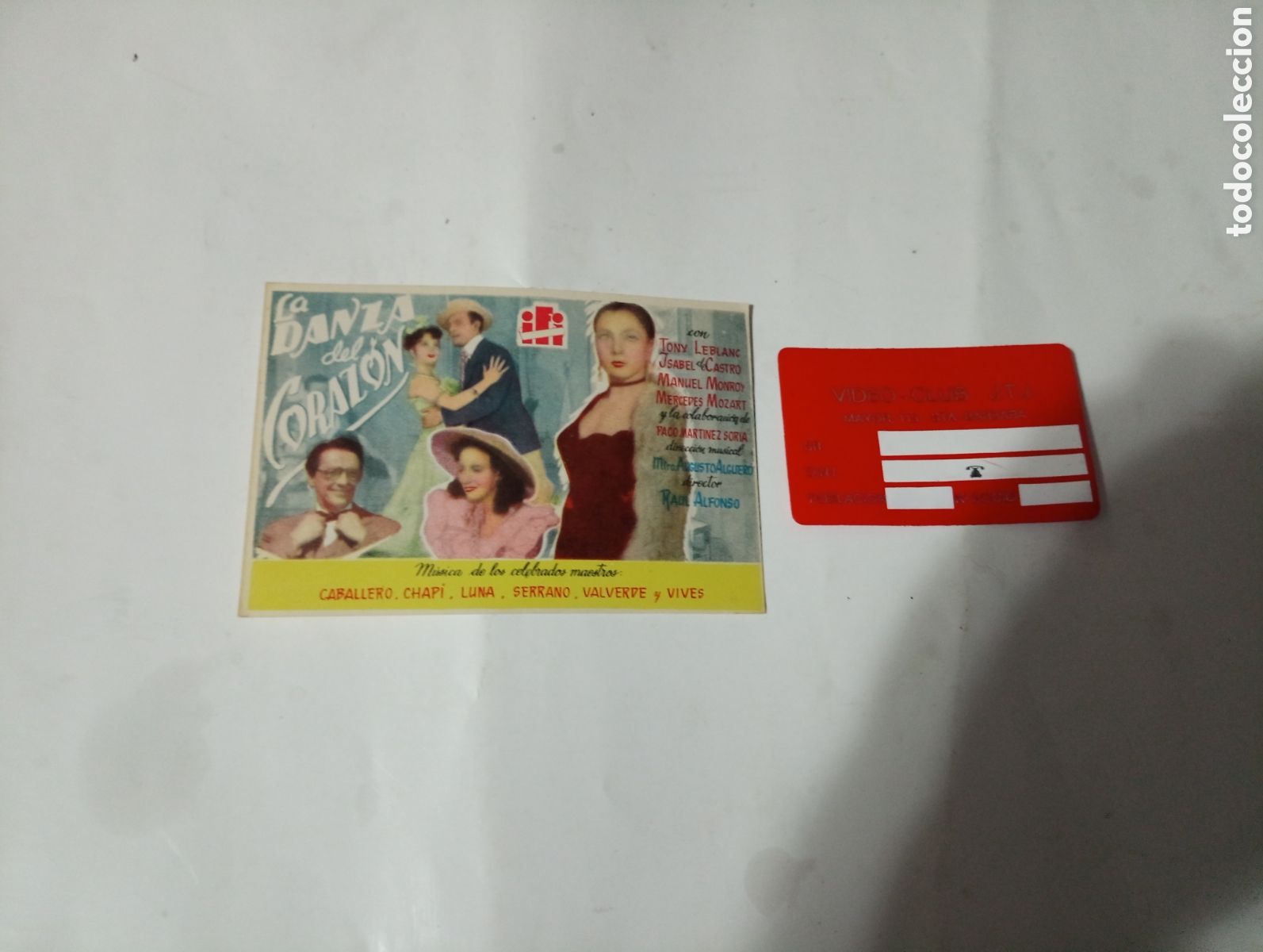 Cine: Folletos la danza del coraz&oacute;n