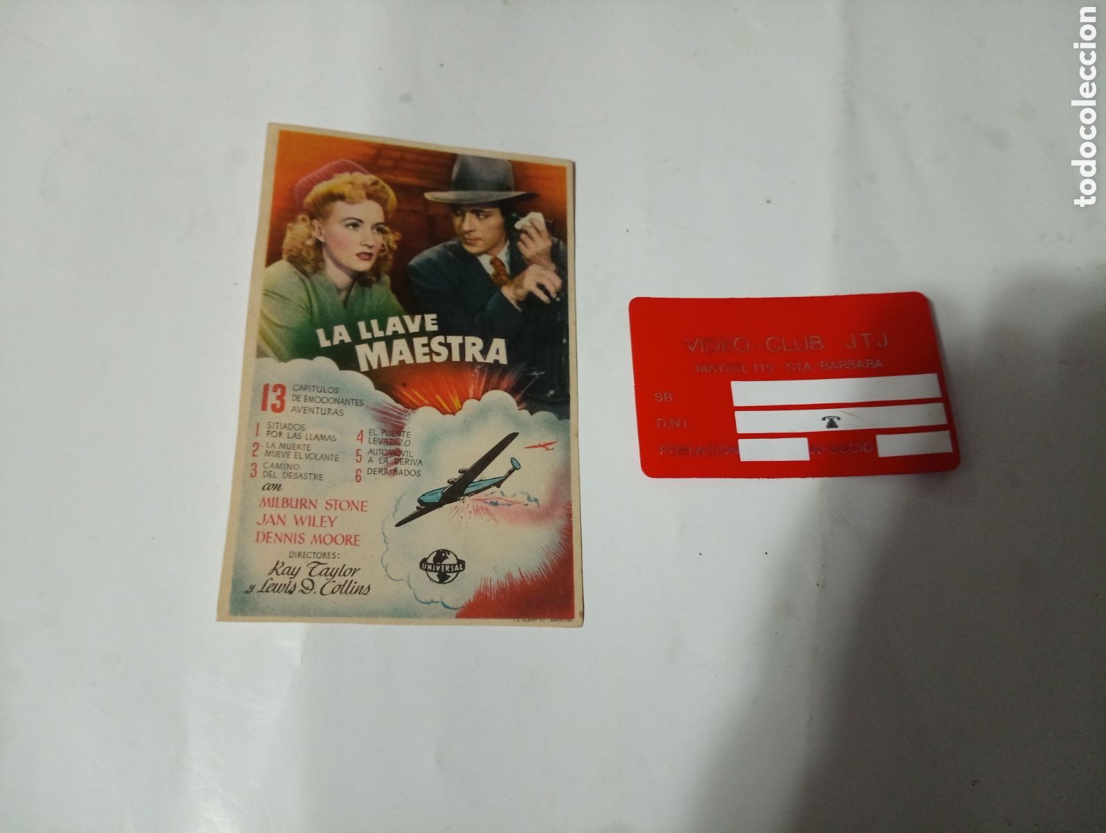 Cine: Folletos la llave maestra