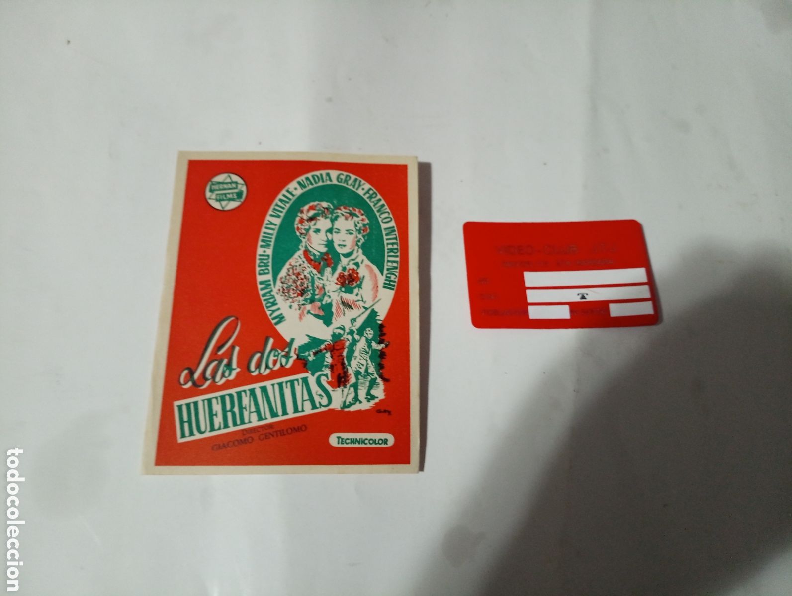 Cine: Folletos las dos huerfanitas