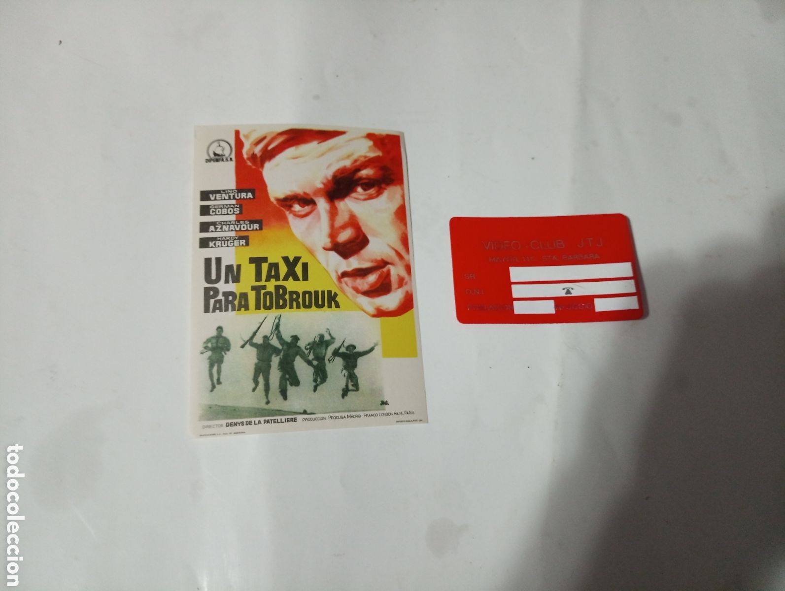 Cine: Folletos un taxi para tobrouk