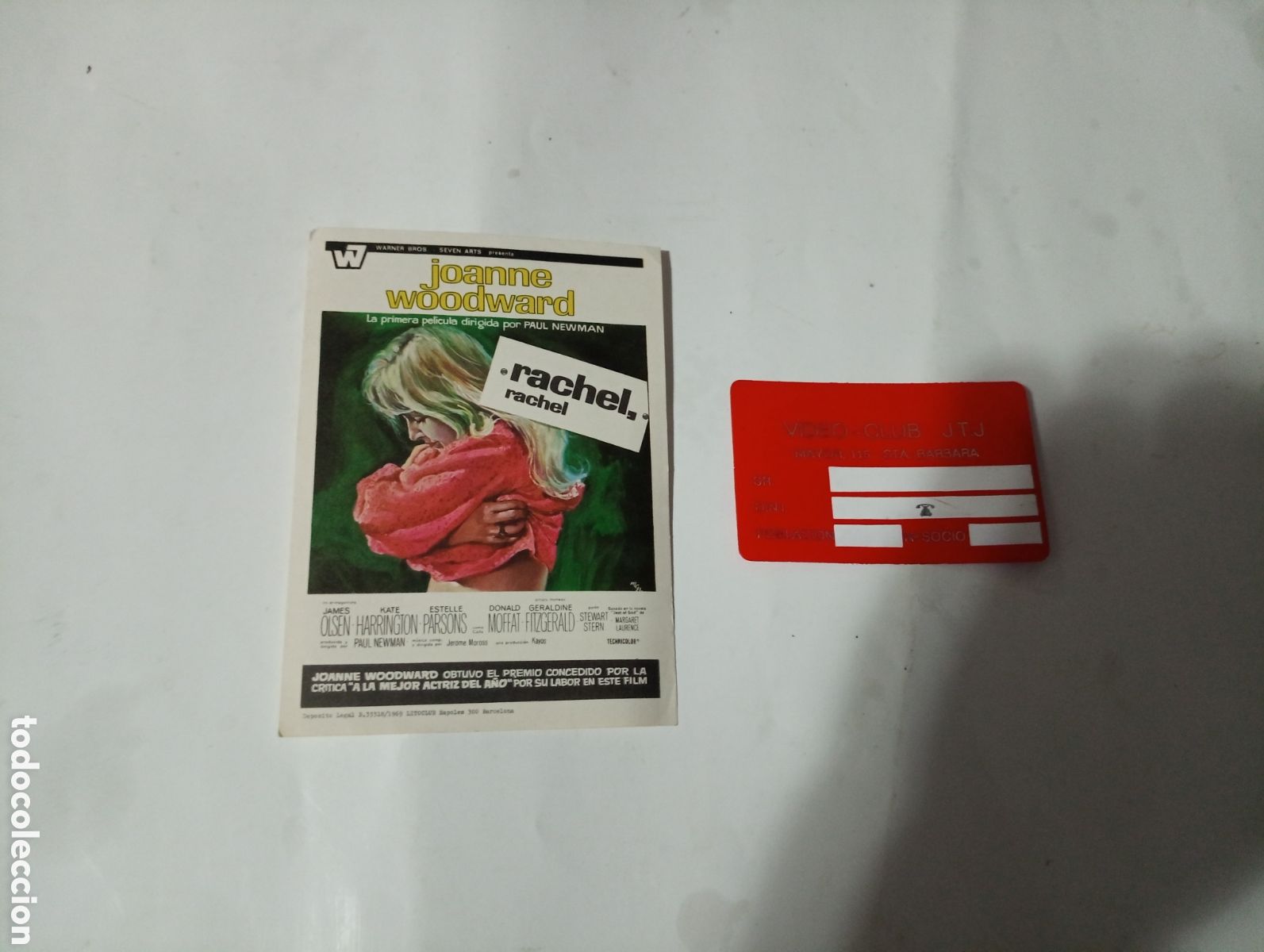 Cine: Folletos Rachel Rachel