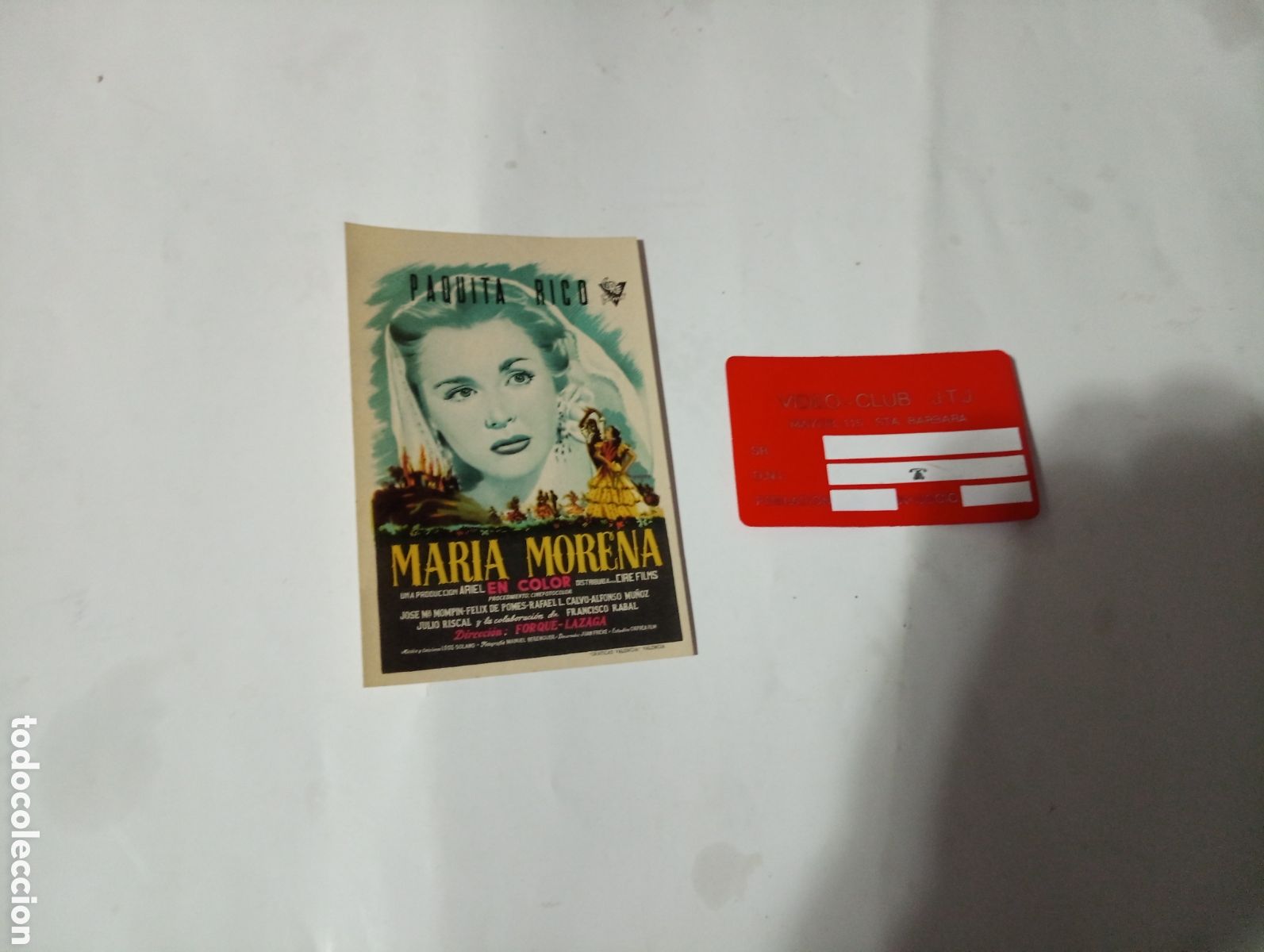 Cine: Folletos mar&iacute;a morena