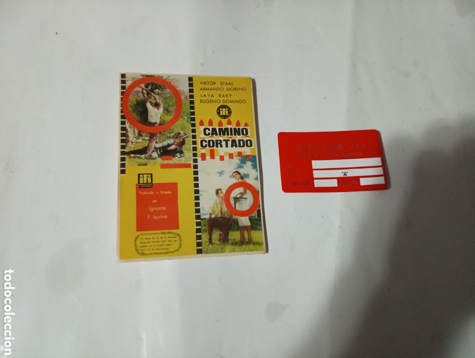 Cine: Folletos camino cortado