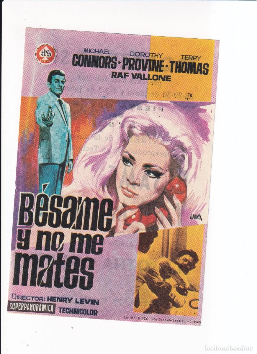 Cine: BESAME Y NO ME MATES : MICHEL CONNORS