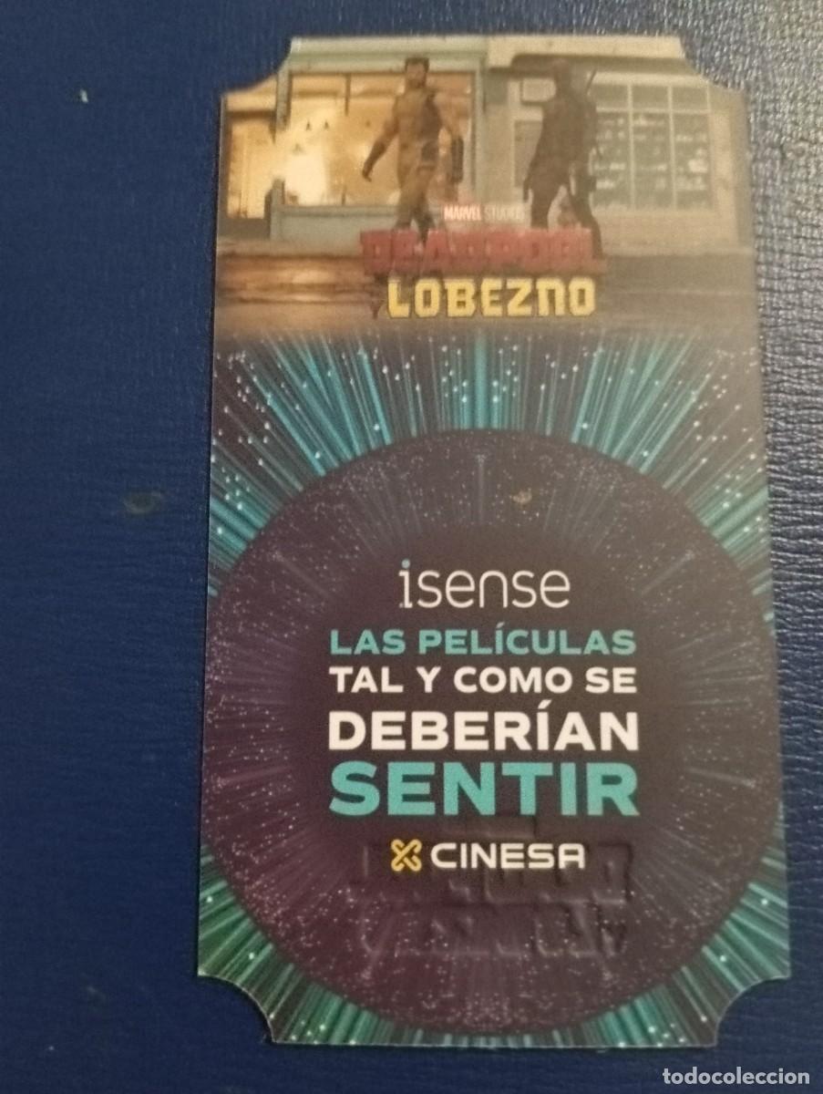 Cine: PROGRAMA DE ** DEADPOOL Y LOBEZNO **. HUGH JACKMAN 10 x 5.5 CMS - Foto 2
