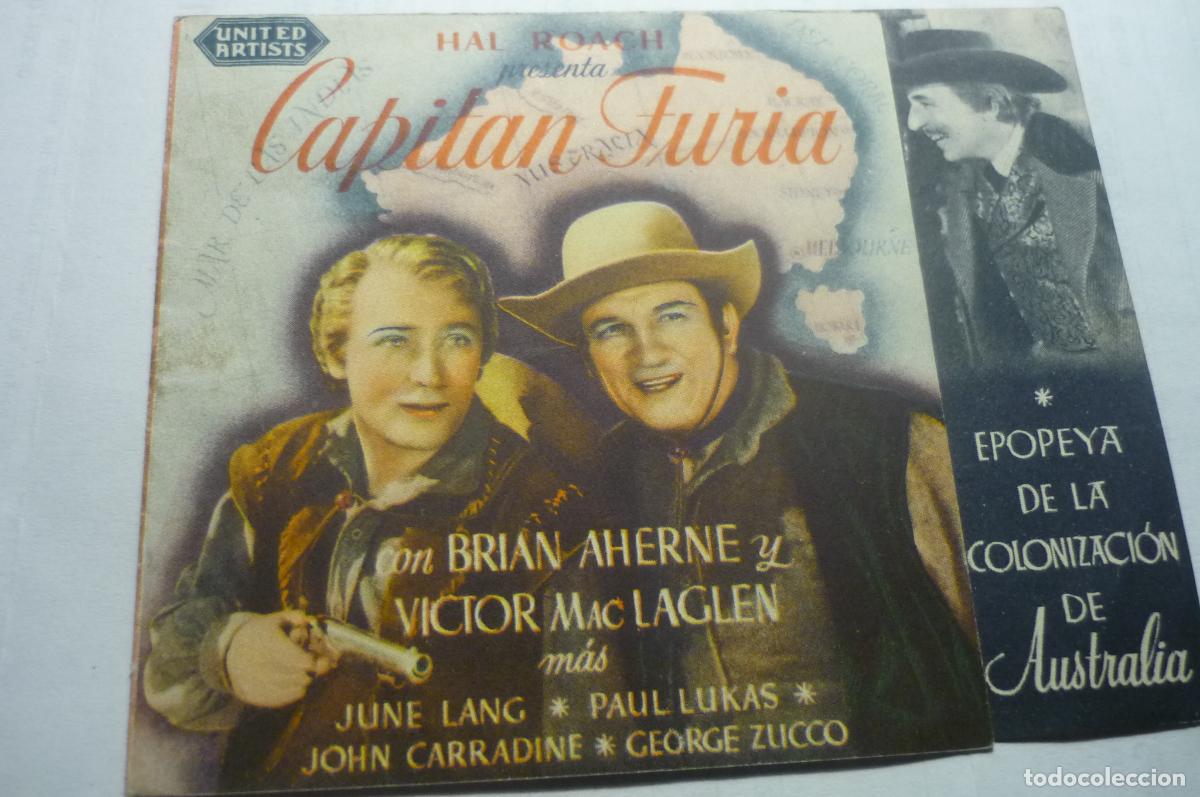 Cine: programa doble capitan furia publicidad - Foto 1