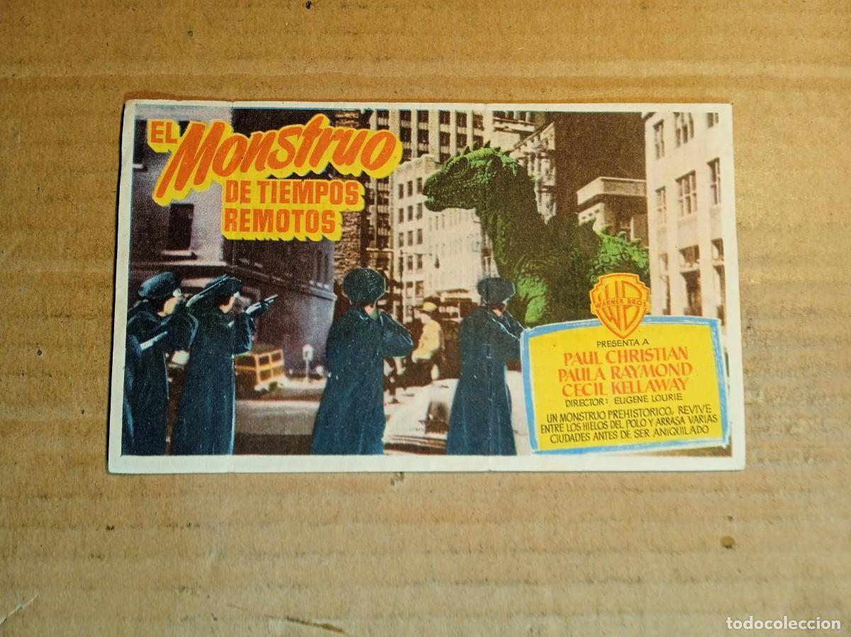 Kino: FOLLETO DE MANO CON PUBLICIDAD