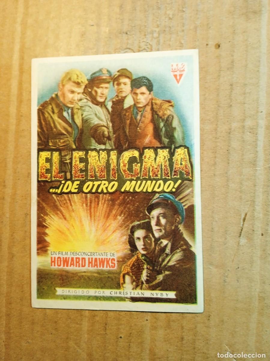 Kino: FOLLETO DE MANO CON PUBLICIDAD