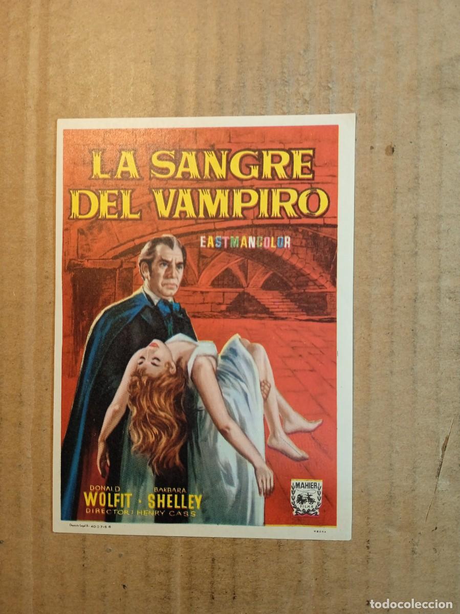 Cine: FOLLETO DE MANO CON PUBLICIDAD