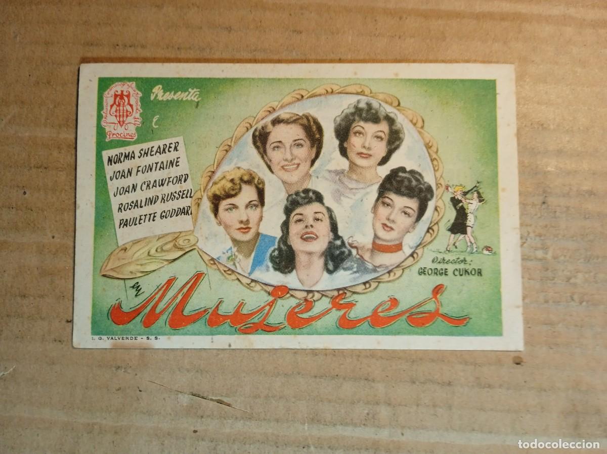 Cine: FOLLETO DE MANO CON PUBLICIDAD