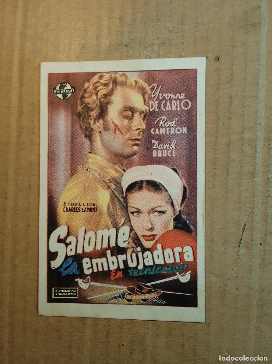 Cine: FOLLETO DE MANO CON PUBLICIDAD