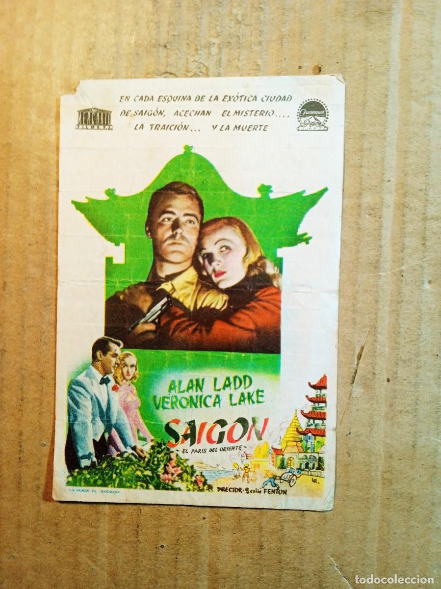 Cine: FOLLETO DE MANO CON PUBLICIDAD