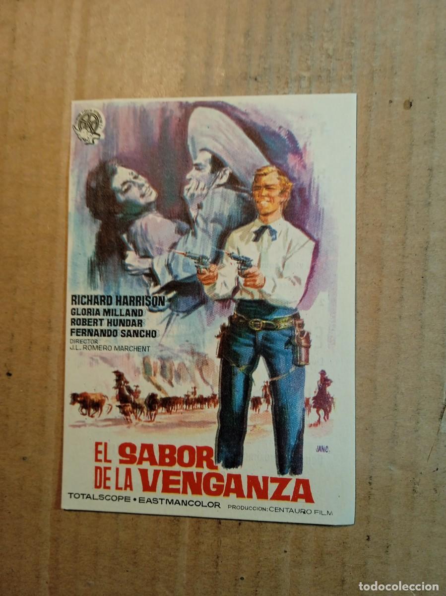 Cine: FOLLETO DE MANO CON PUBLICIDAD