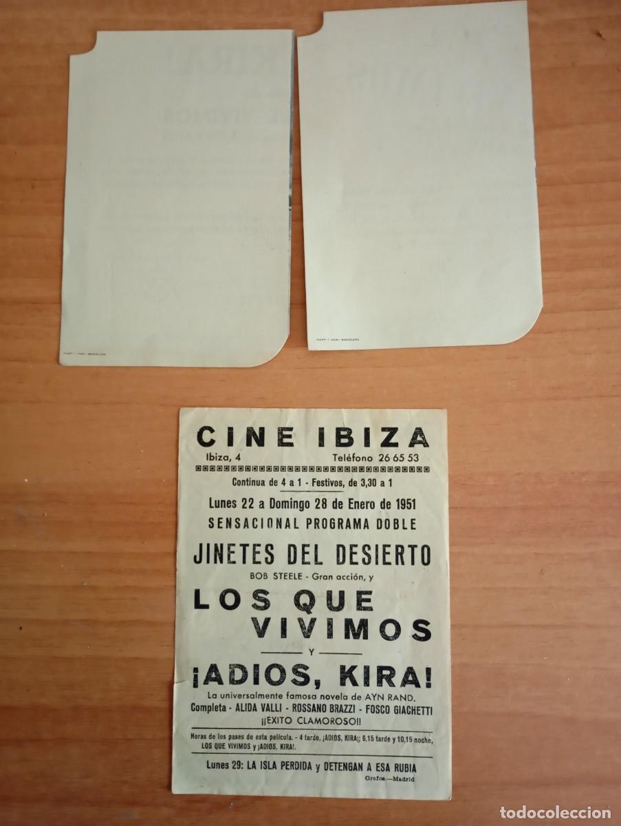 Cine: VERDE3-programas de cine DOBLEs --los que vivimos y adios kira - Foto 3