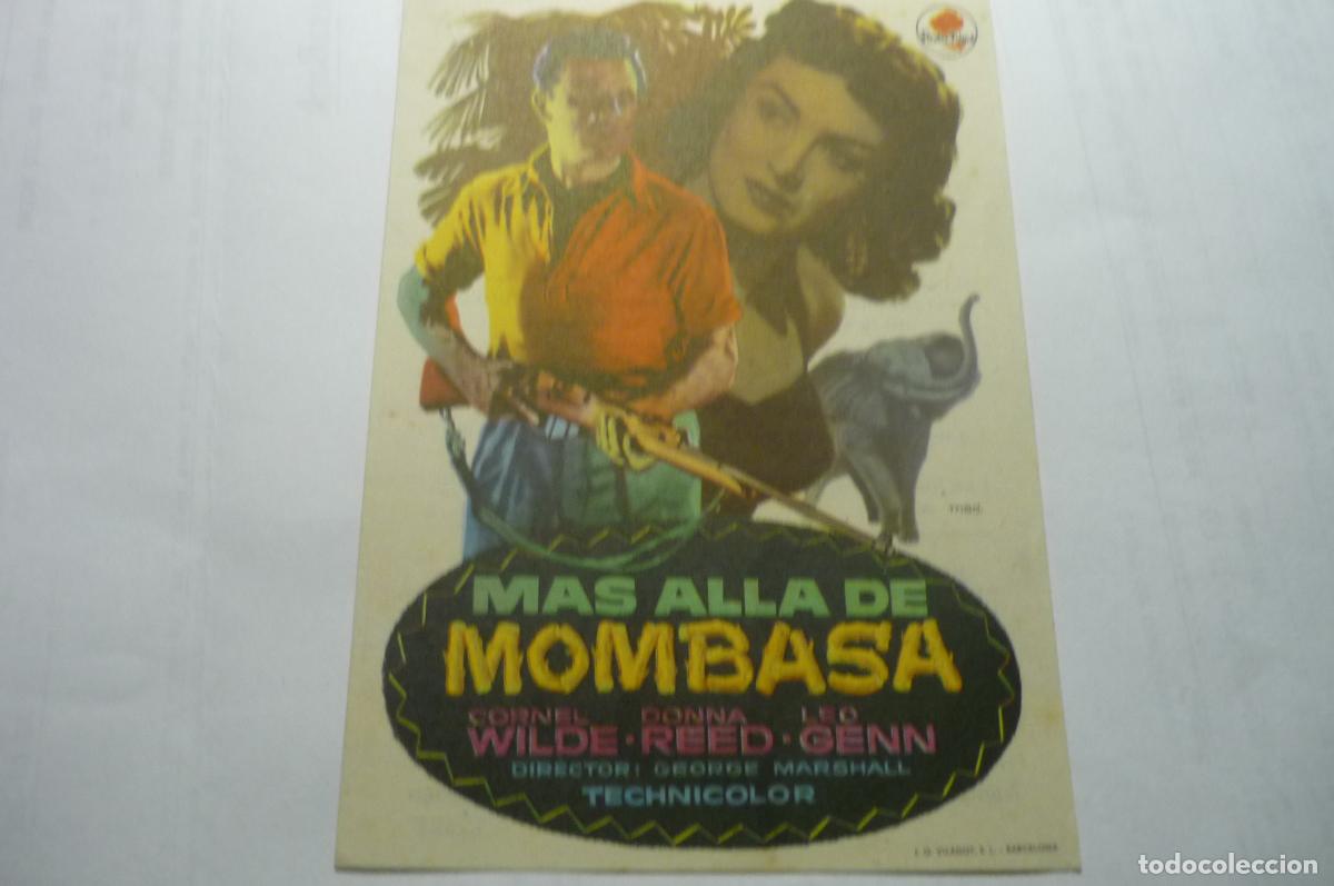 Cine: programa mas alla de mombasa cornel wilde.-publicidad - Foto 1
