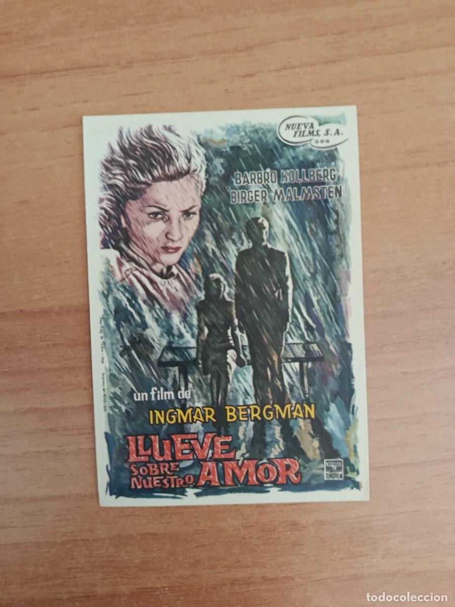 Cine: ROSA-- PROGRAMA DE CINE --LLUEVE SOBRE NUESTRO AMOR