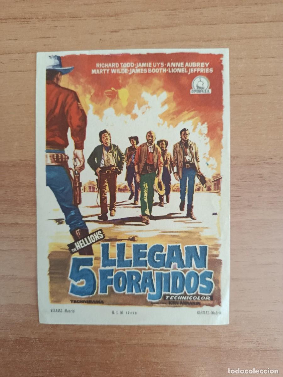 Cine: ROSA-- PROGRAMA DE CINE --LLEGAN 5 FORAJIDOS