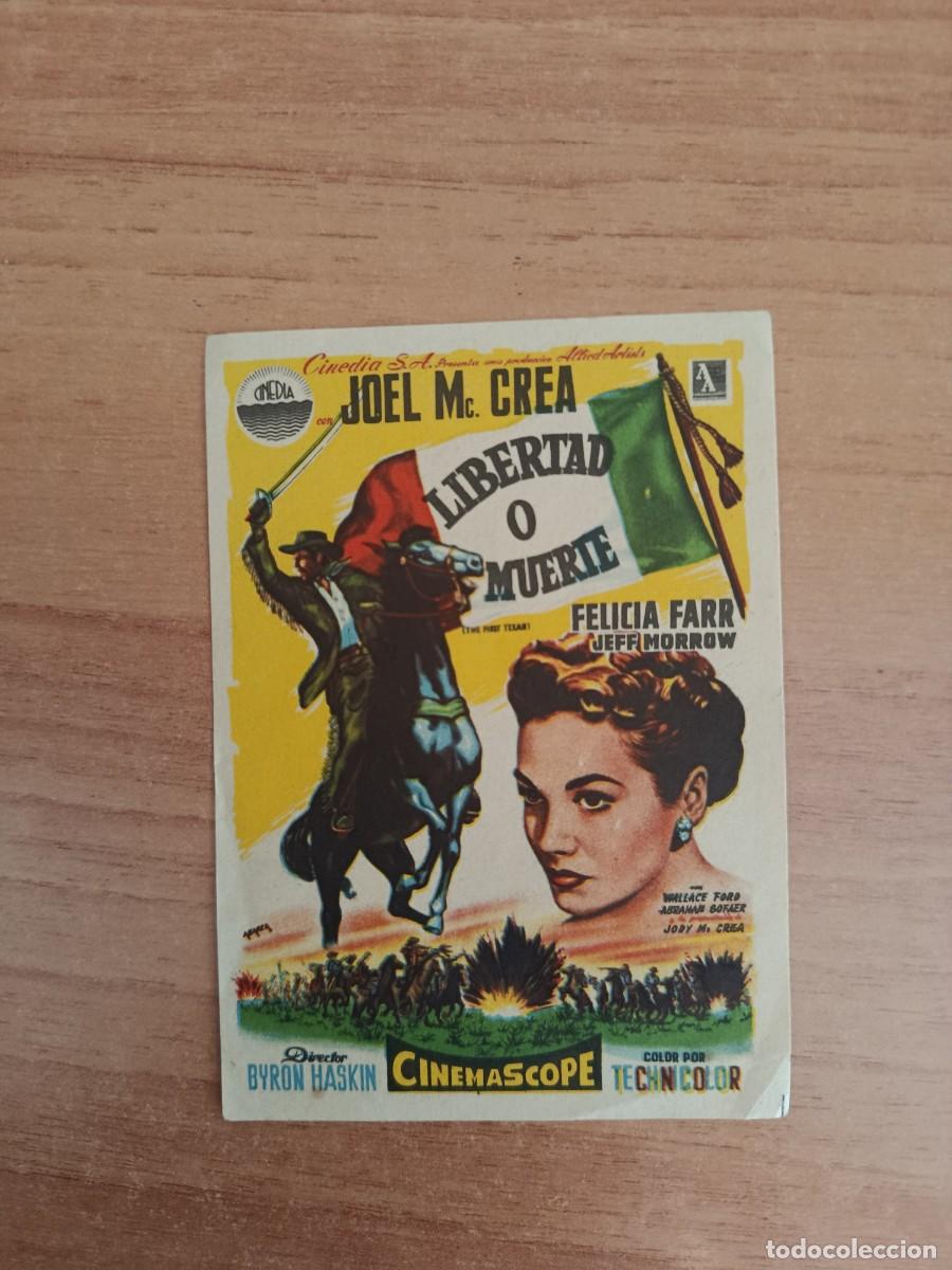 Cine: ROSA-- PROGRAMA DE CINE --LIBERTAD O MUERTE