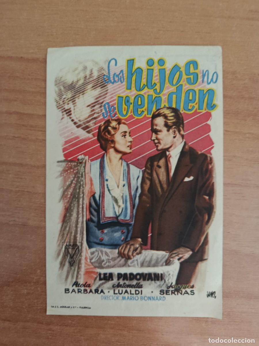 Cine: ROSA-- PROGRAMA DE CINE --LOS HIJOS NO SE VENDEN