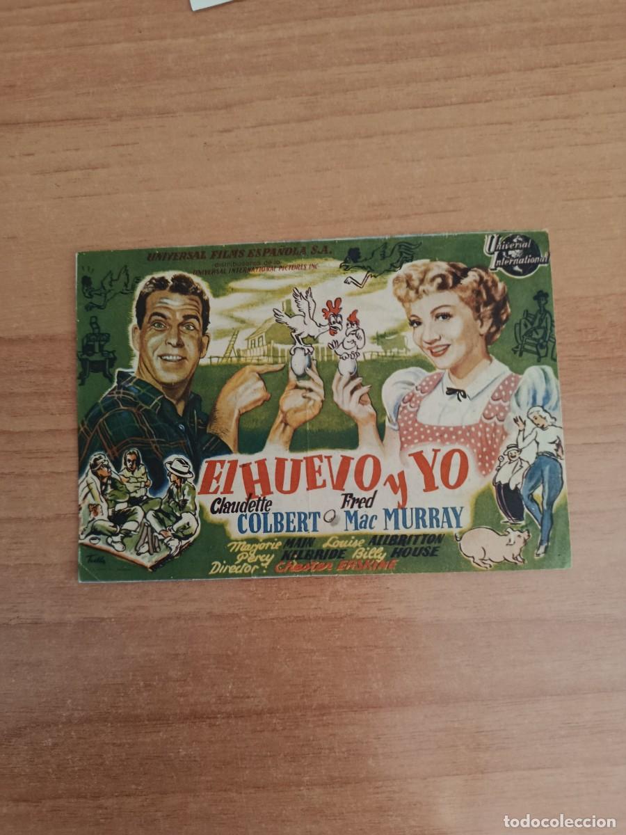 Cine: ROSA-- PROGRAMA DE CINE --EL HUEVO Y YO C.T