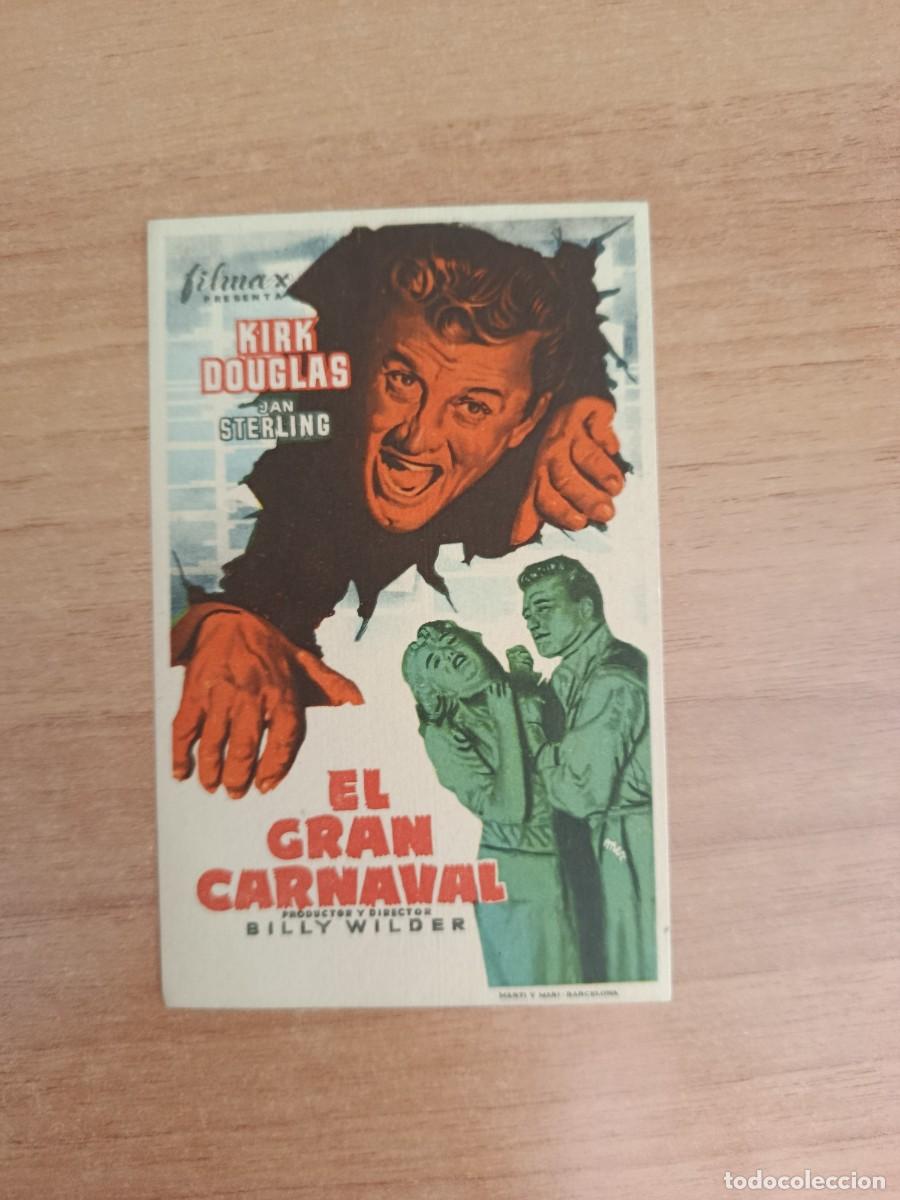 Cine: ROSA-- PROGRAMA DE CINE --EL GRAN CARNAVAL