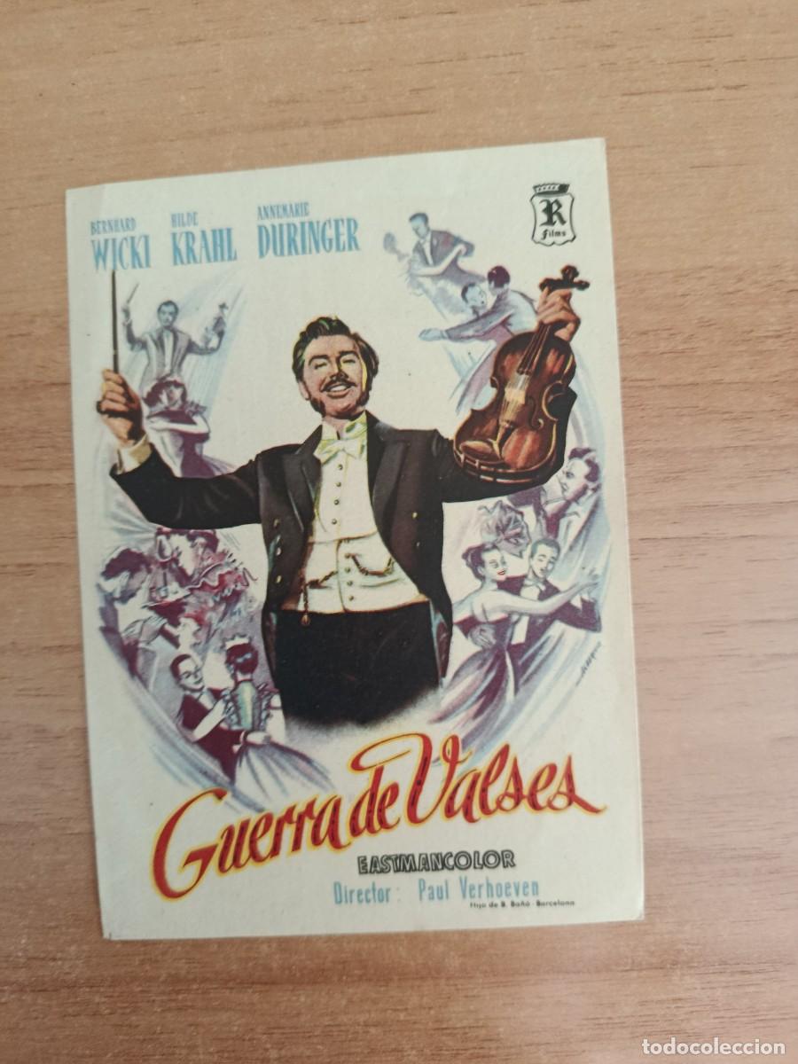 Cine: ROSA-- PROGRAMA DE CINE --GUERRA DE VALSES