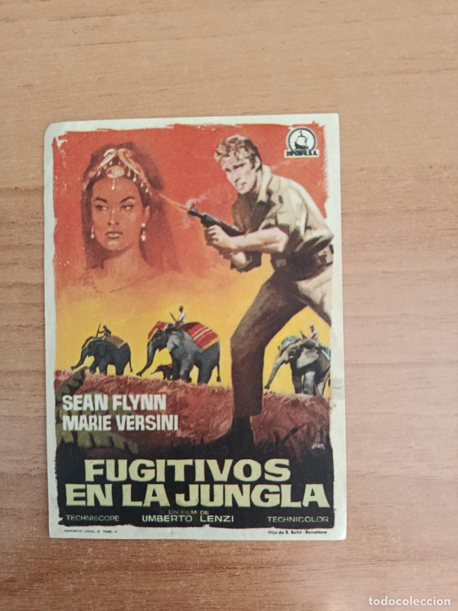 Cine: ROSA-- PROGRAMA DE CINE --FUGITIVOS EN LA JUNGLA