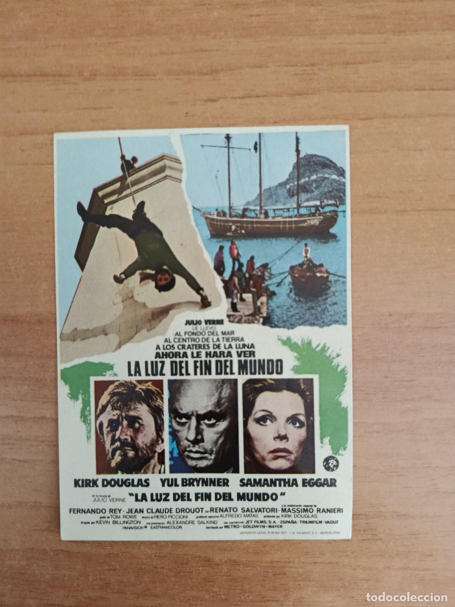 Cine: ROSA-- PROGRAMA DE CINE --LA LUZ DEL FIN DEL MUNDO