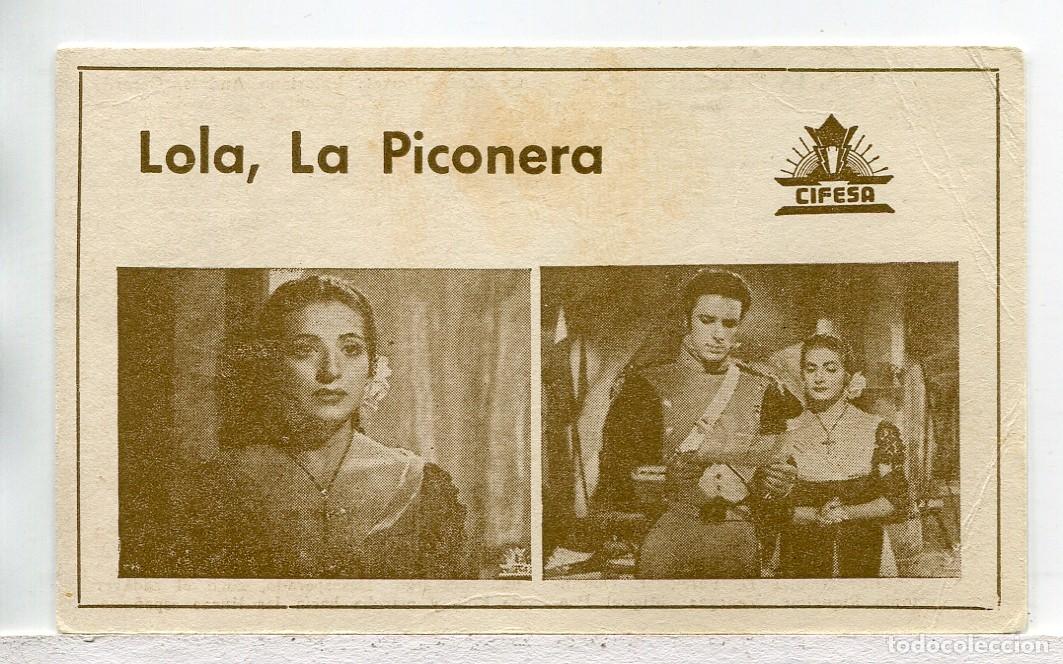 Cine: LOLA LA PICONERA, con Juanita Reina.