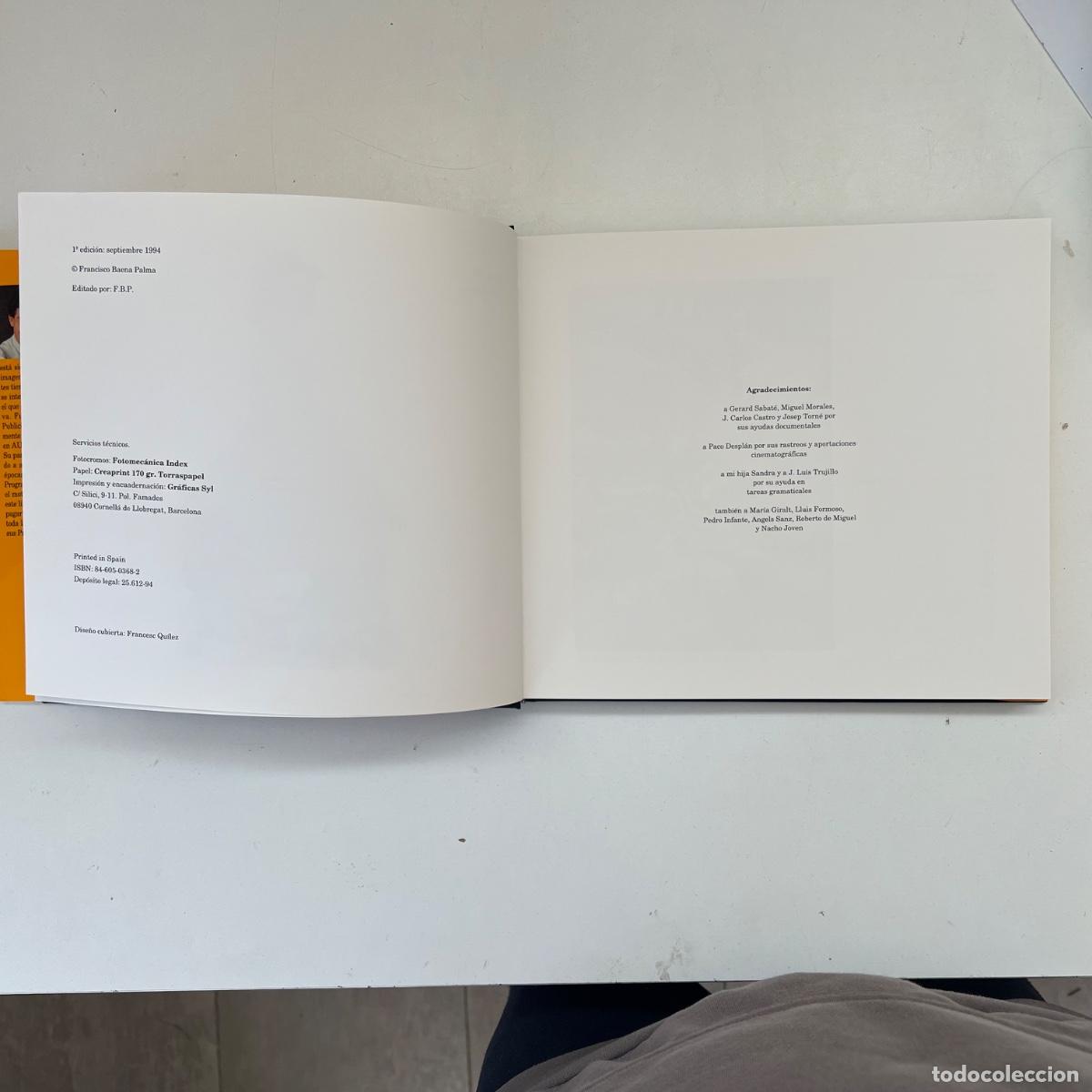 Cine: LOS PROGRAMAS DE MANO EN ESPA&Ntilde;A LIBRO FRANCISCO BAENA 1994 - Foto 2