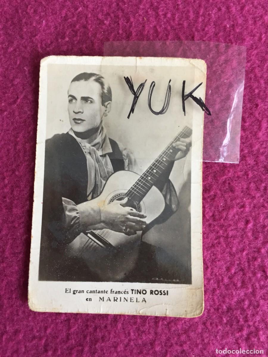 Cine: POSIBLE PROGRAMA DE CINE DE LA PELICULA MARINELA - TINO ROSSI