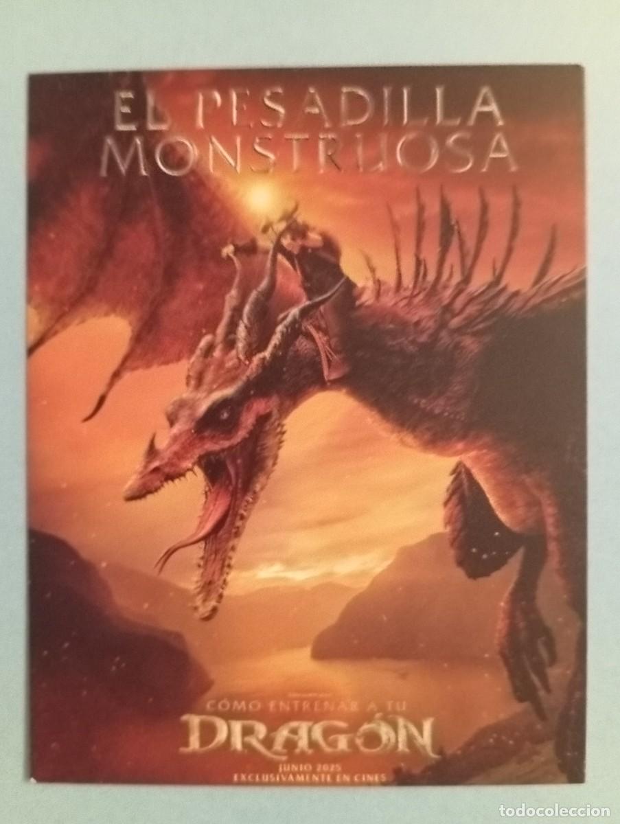 Cine: PROGRAMA DE ** COMO ENTRENAR A TU DRAGON ** .9 X 7 CMS.