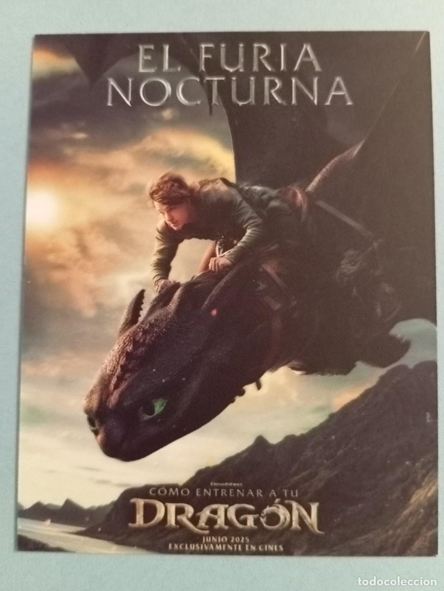 Cine: PROGRAMA DE ** COMO ENTRENAR A TU DRAGON ** .9 X 7 CMS.