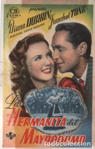 Cine: PROGRAMA DE CINE: LA HERMANITA DEL MAYORDOMO PC-11245