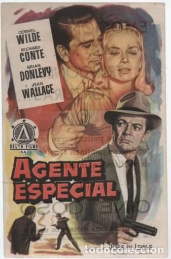 Cine: PROGRAMA DE CINE: AGENTE ESPECIAL PC-11255