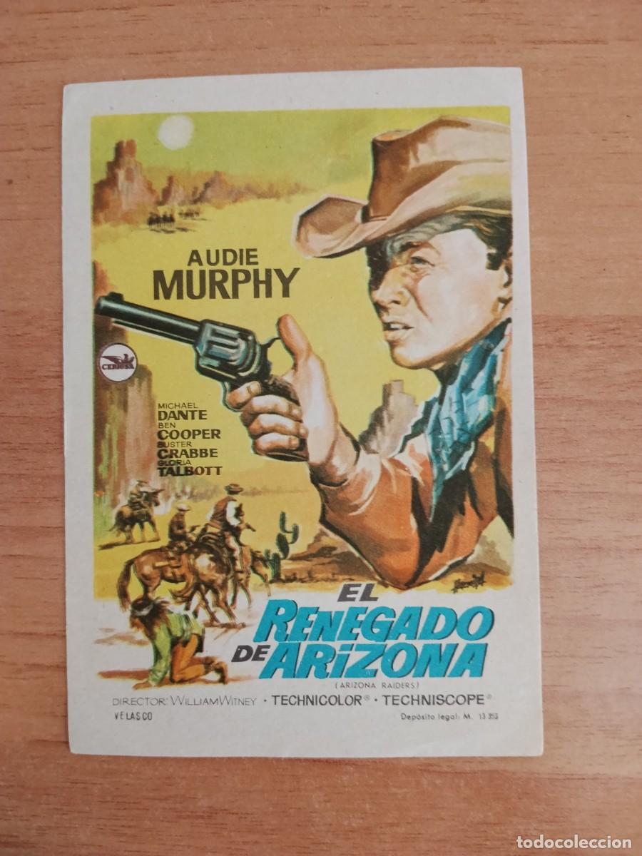 Cine: GRIS2-- PROGRAMA DE CINE --EL RENEGADO DE ARIZONA