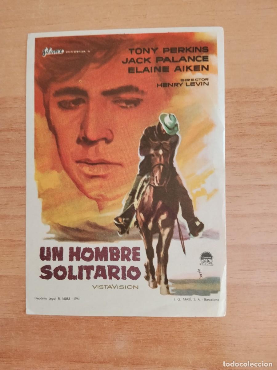 Cine: GRIS2-- PROGRAMA DE CINE --UN HOMBRE SOLITARIO