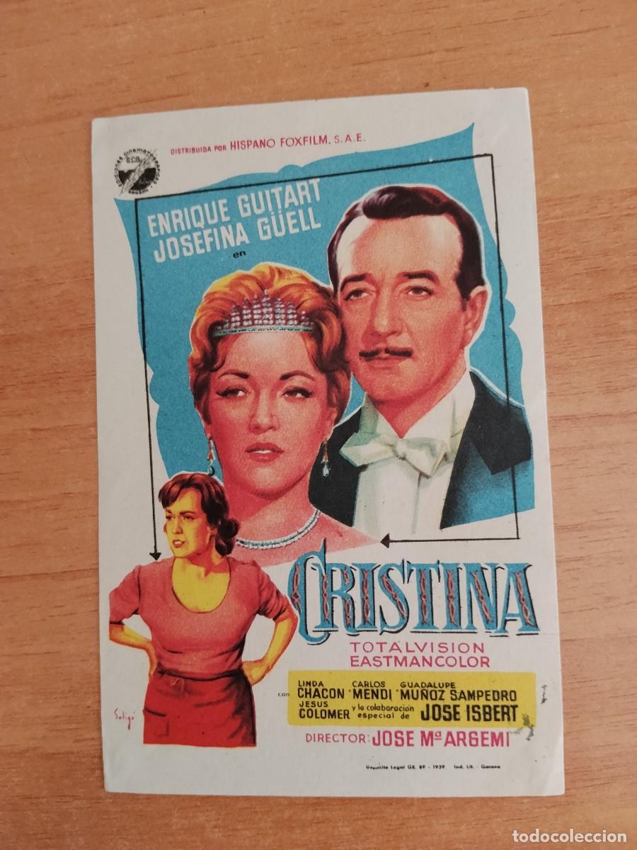 Cine: GRIS2-- PROGRAMA DE CINE --CRISTINA