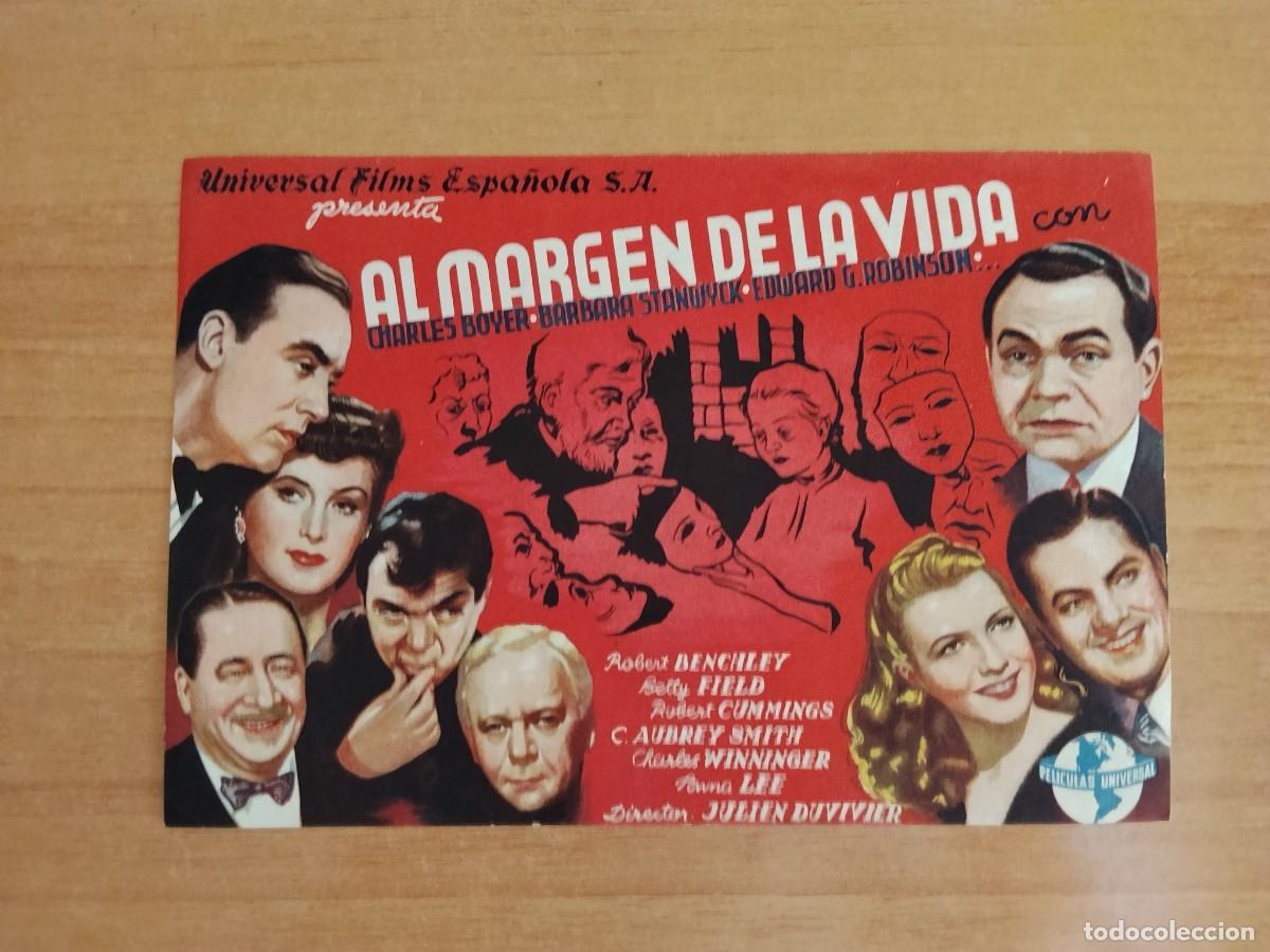 Cine: GRIS2-- PROGRAMA DE CINE --AL MARGEN DE LA VIDA ct