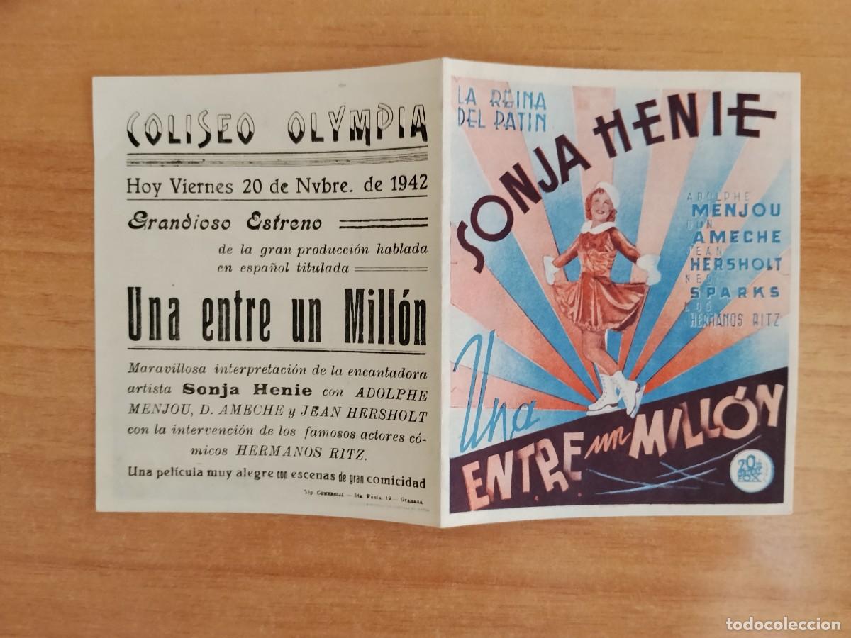 Cine: GRIS2-- PROGRAMA DE CINE ---UNA ENTRE UN MILLON ct