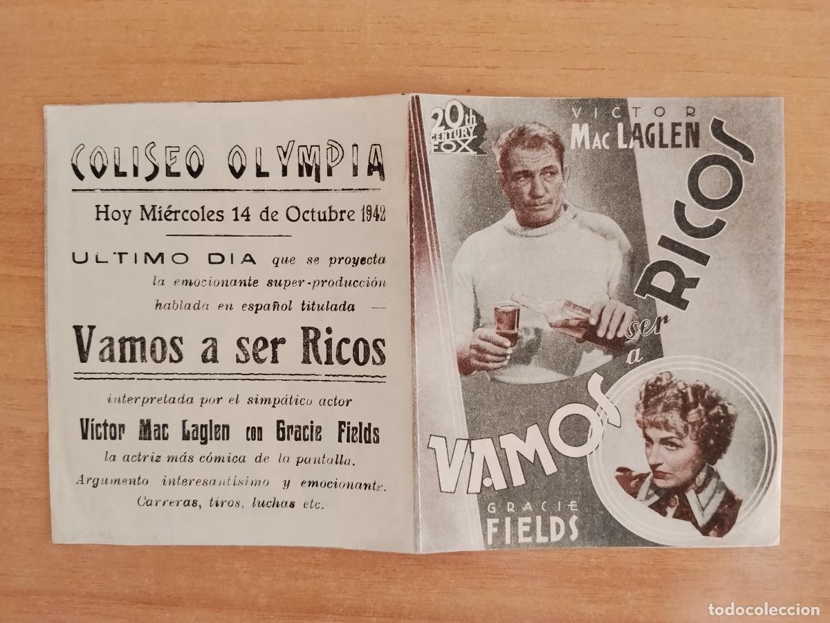 Cine: GRIS2-- PROGRAMA DE CINE ---VAMOS A SER RICOS ct