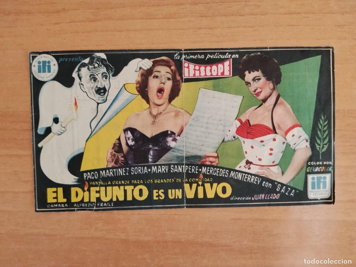 Cine: GRIS2-- PROGRAMA DE CINE ---EL DIFUNTO ES UN VIVO ct