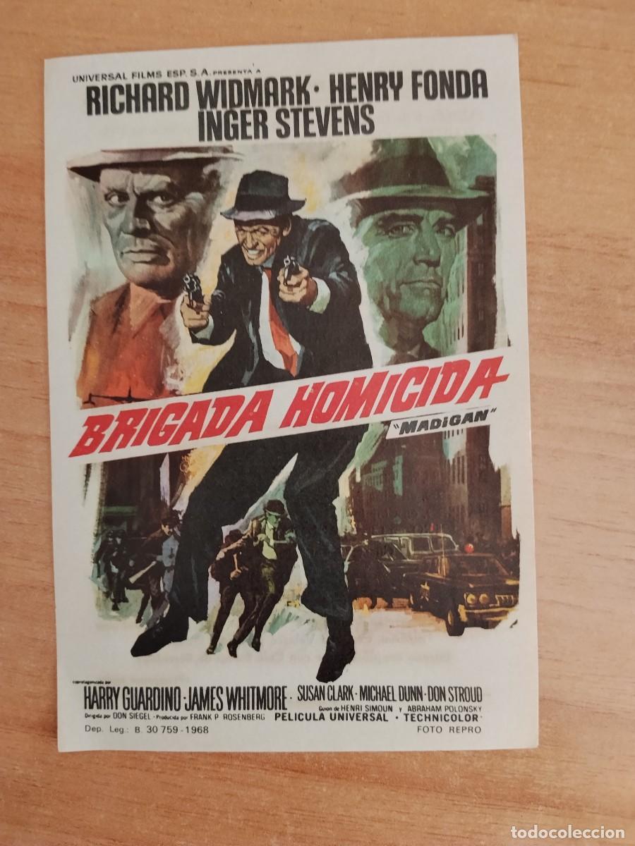 Cine: GRIS2-- PROGRAMA DE CINE --BRIGADA HOMICIDA ct