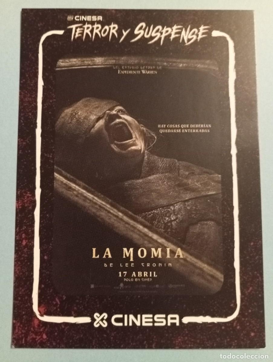 Cine: PROGRAMA DE ** LA MOMIA .** DE LEE CRONIN 15 x 10.5 CMS.
